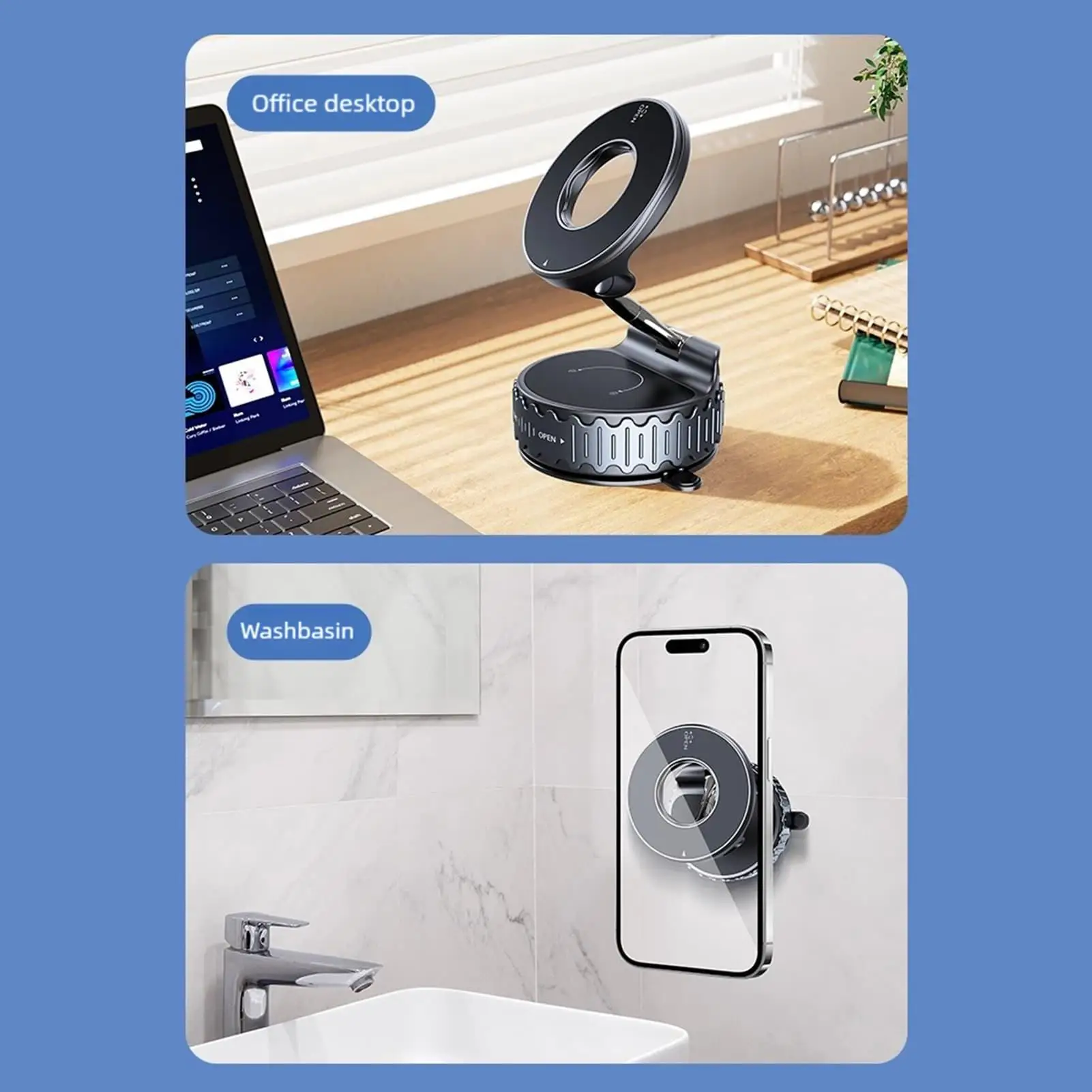 

Держатель для телефона на присоске, складной регулируемый автомобильный держатель на присоске, автомобильный держатель для телефона, крепление для грузовика, такси, доставки, путешествий, офисов