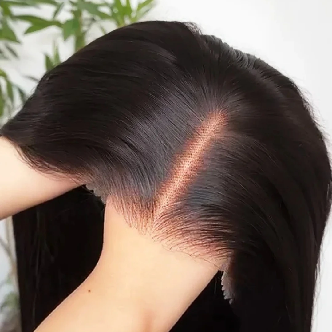 

Mossily 5x5 6x6 HD Closure Бесклеевые парики Человеческие волосы Bone Straight 40 дюймов 13x6 Прозрачный парик фронтальной части шнурка Перуанский для женщин