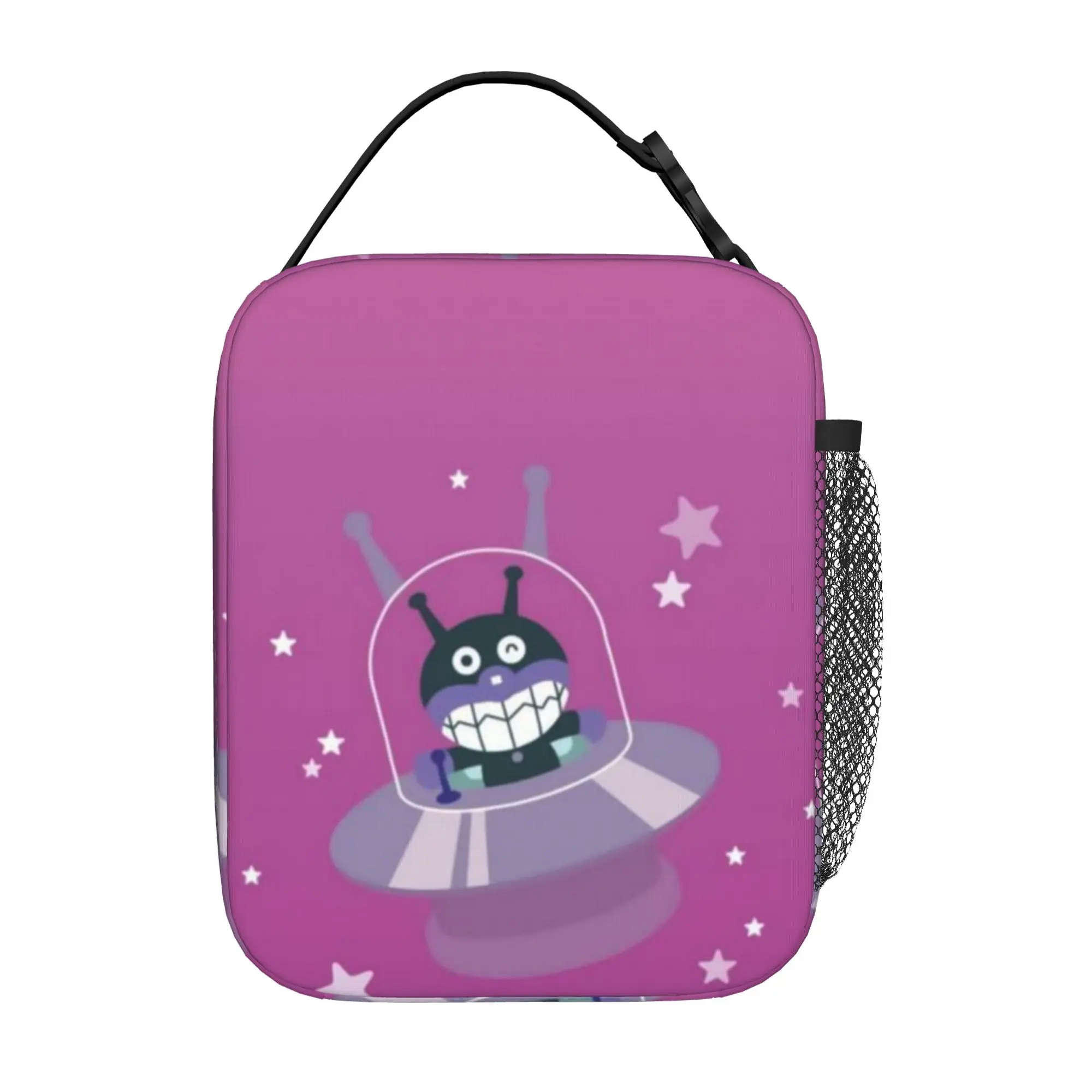 Zurück zur Schulsaison: Anpanman Meal Bag Baikinman (3) Modische, personalisierte, hochwertige Lunchtasche mit Wärmeisolierung