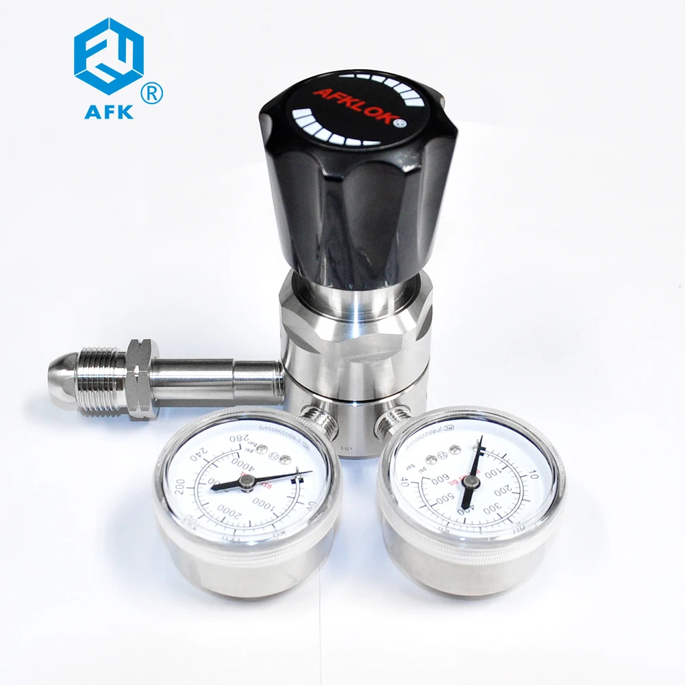 

High Purity Single Stage Hydrogen Gas Pressure Regulator High-Pressure Industrial Grade
