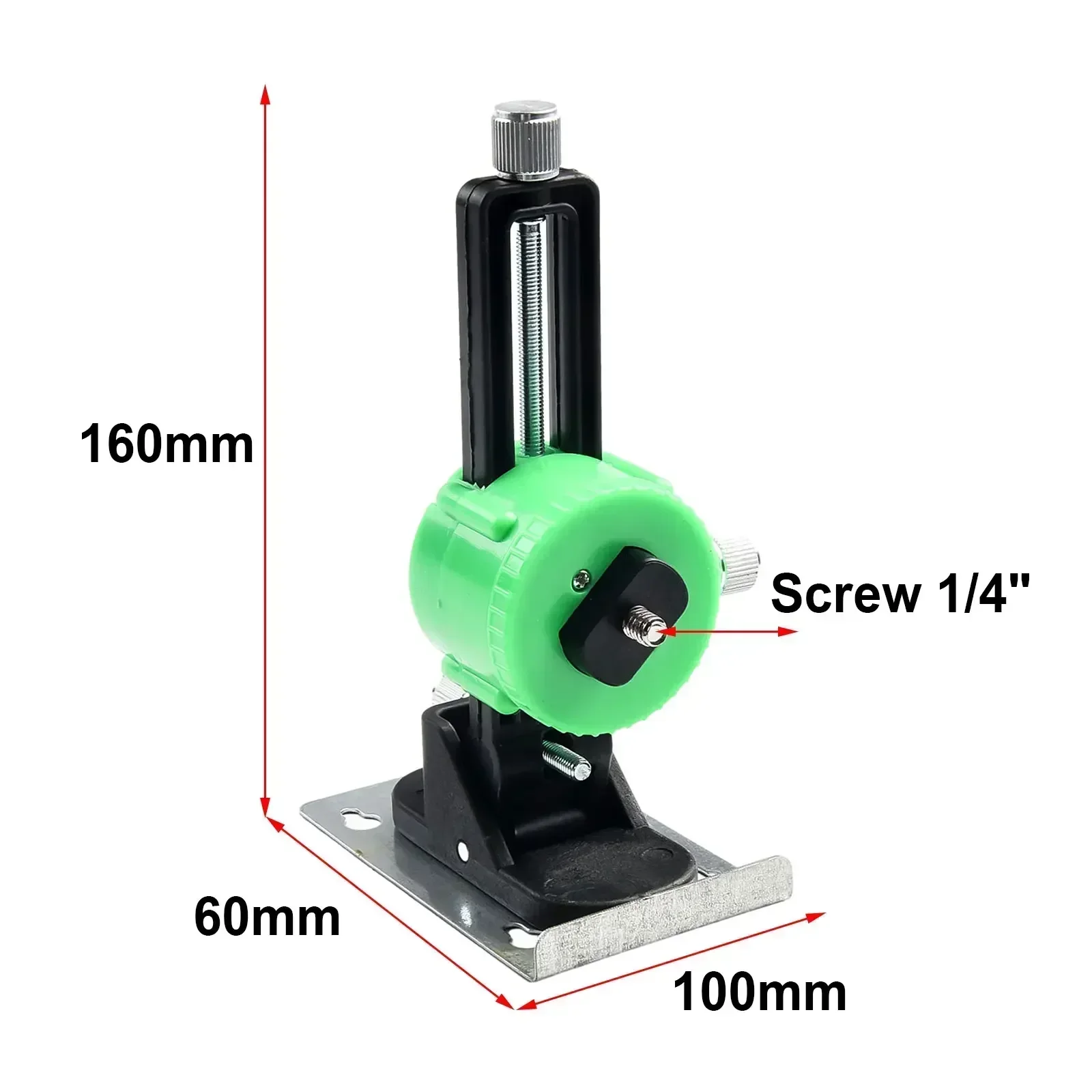 1 szt. Poziomica laserowa uchwyt ścienny uchwyt ścienny 160*100*60mm do poziomic laserowych 1/4 \'\'gwint wsporniki do zawieszania uchwyt ścienny