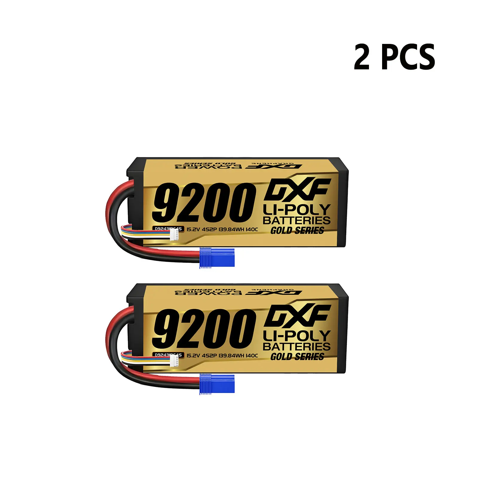 1/2 Stück DXF Lipo 3S 4S 6S Akku 11,1V 14,8V 22,2V 8400mAh 6500mAh 7000mAh 9200mAh 10000mAh Hartschalenakku für RC-Auto