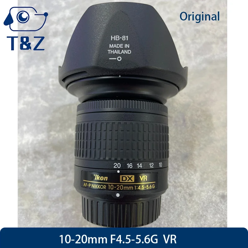 98%New Original AF-P 10-20mm F4.5-5.6G VR  Lens For Nikon D5600 D3500 D5500 D3300 D7100 Wide-angle Zoom Lens 10 20 4.5-5.6 Lenss