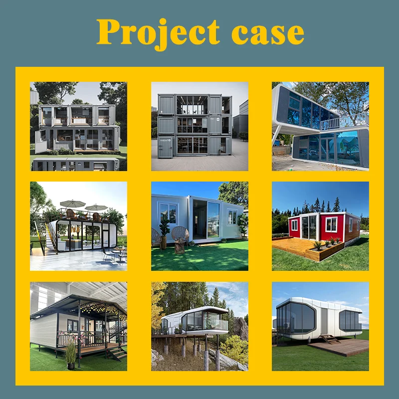 Prefab Luxury House Prefabricated Shipping Container Homes Office Container House Prefab Modern House