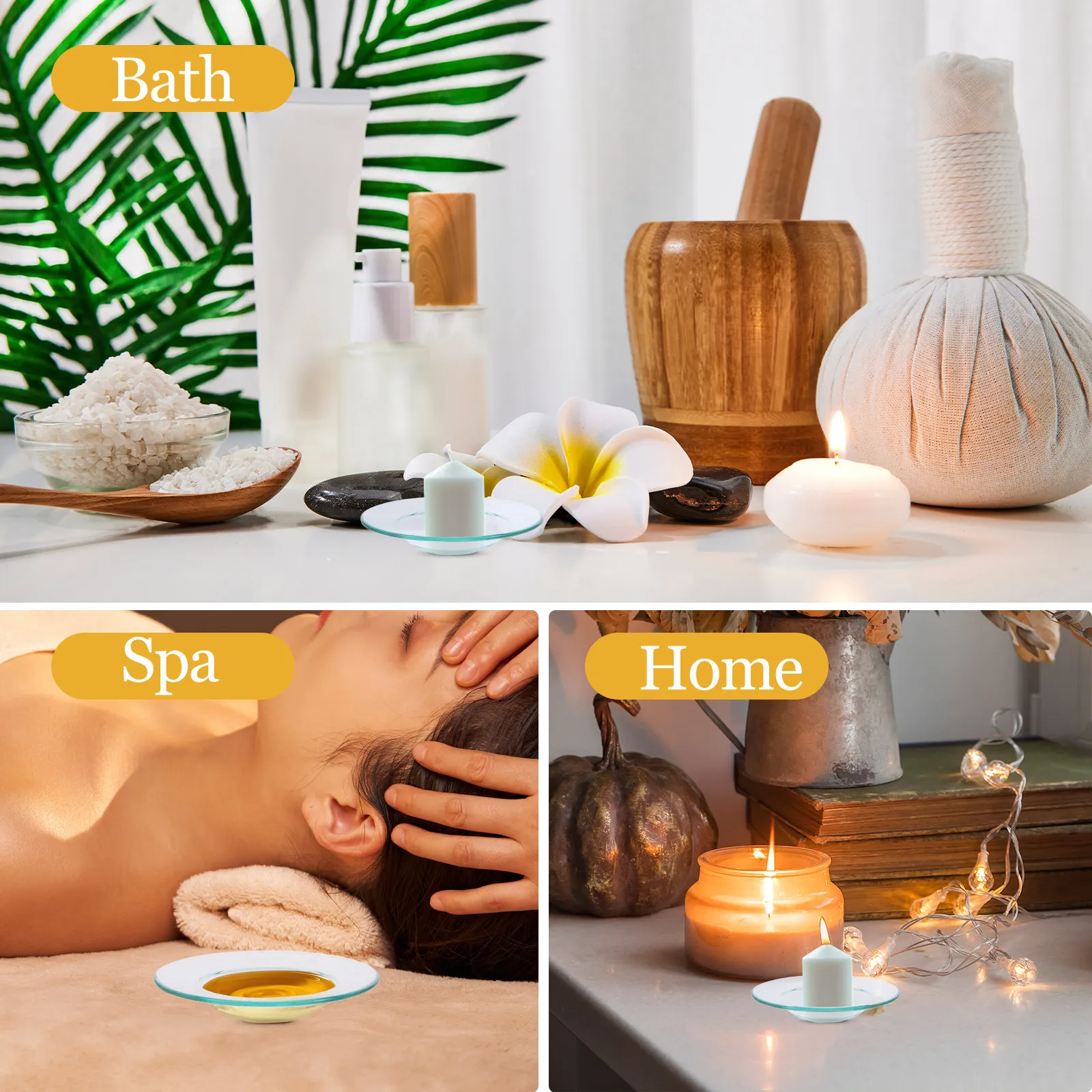 

2 Pcs Heat Plate for Melting Wax Warmer Electric Warmers Scents Liner Melts