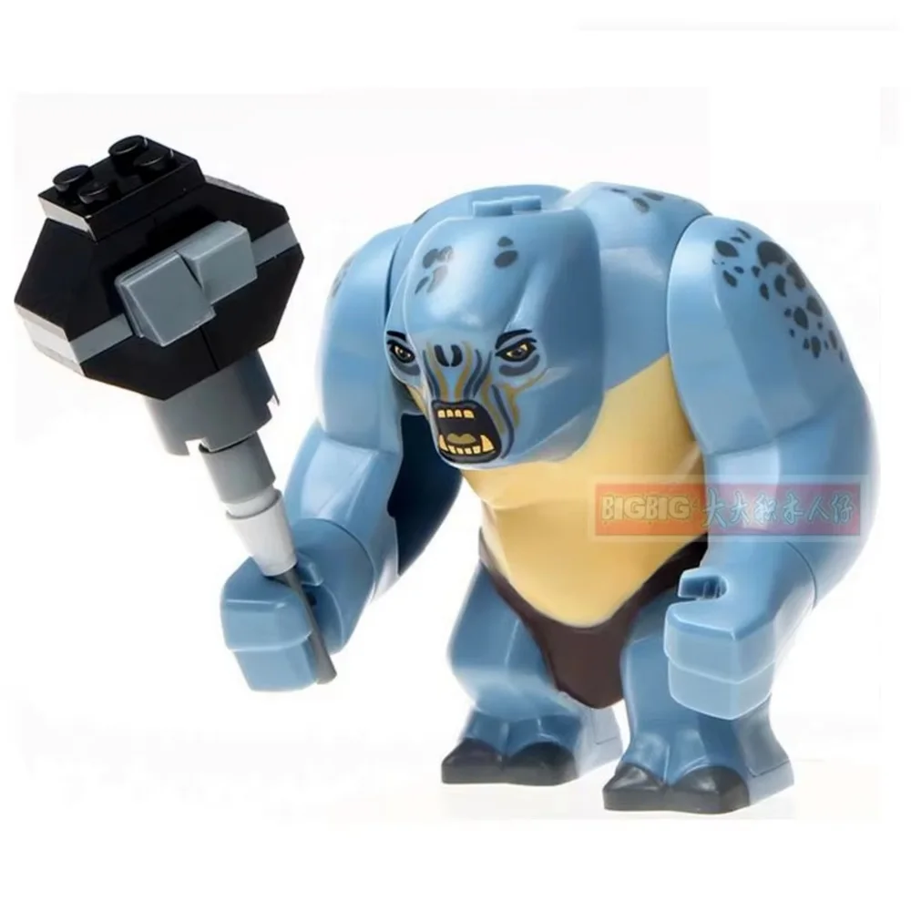 The Lord of the Rings Hobbit Orcs Cave Troll Set Building Blocks Smaug Mini Action Figure Toys
