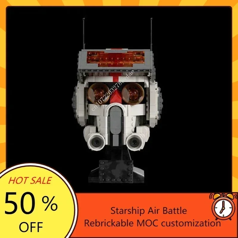 

715PCS Space Clone Army Battle Bad Batch Helmet - TECH Star Movie Ultimate Collection Assembly Puzzle Children birthday Xmas toy