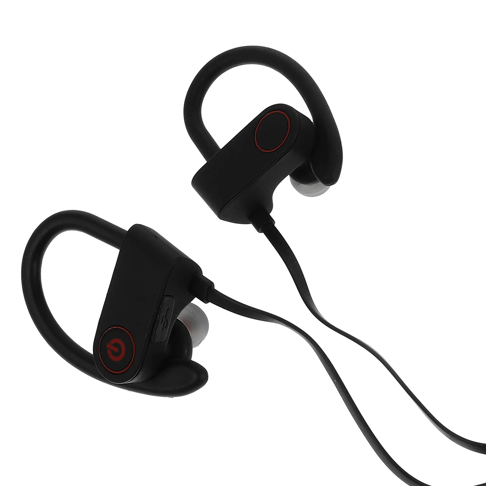 

Black Wireless in-Ear Headset Multipoint Noise Cancelling Sweatproof Earphones Sports Running Long Playtime Earbuds