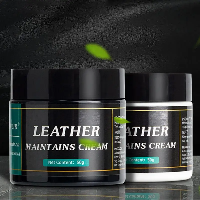 Car Leather Restorer Cream Auto Leather Recolour Balm Leathers Color Restorer Car Leather Seats Cream For Sofas Chairs Shoes