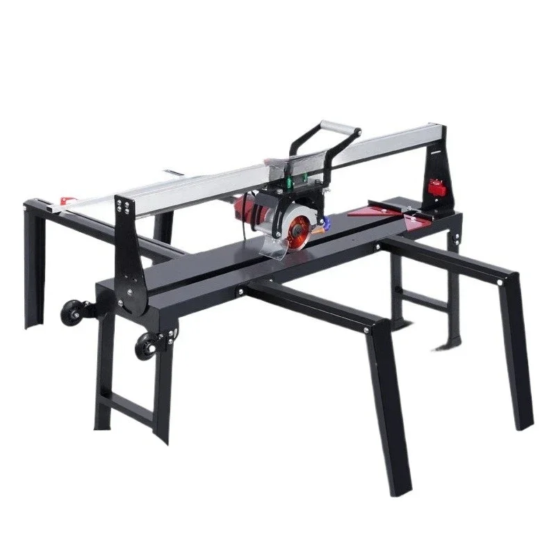 Electric desktop water tile cutting machine, marble cutting chamfer slotting edging machine, rock slab cutting machine