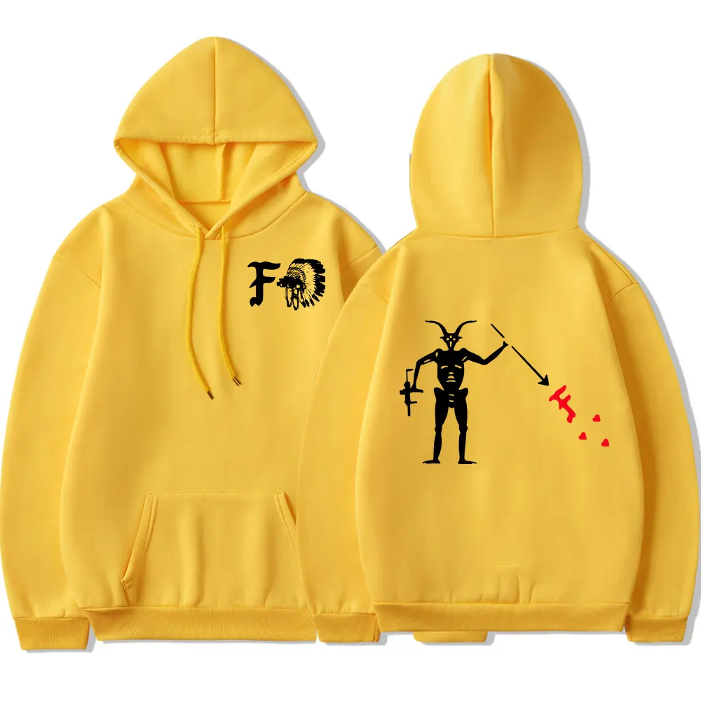 Forward observações grupo hoodie esqueleto da morte satanás masculino gráfico moletom com capuz roupas góticas hoodies harajuku streetwear