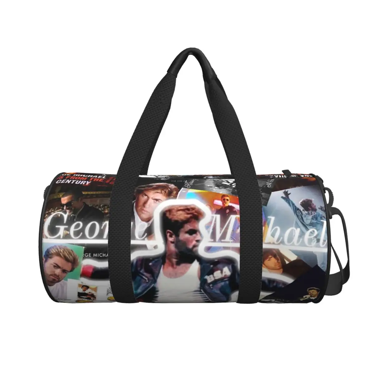 George Michael Large Duffle Gym Bag Multi-Functional Duffle Travel Bags Handbags Fitness bag