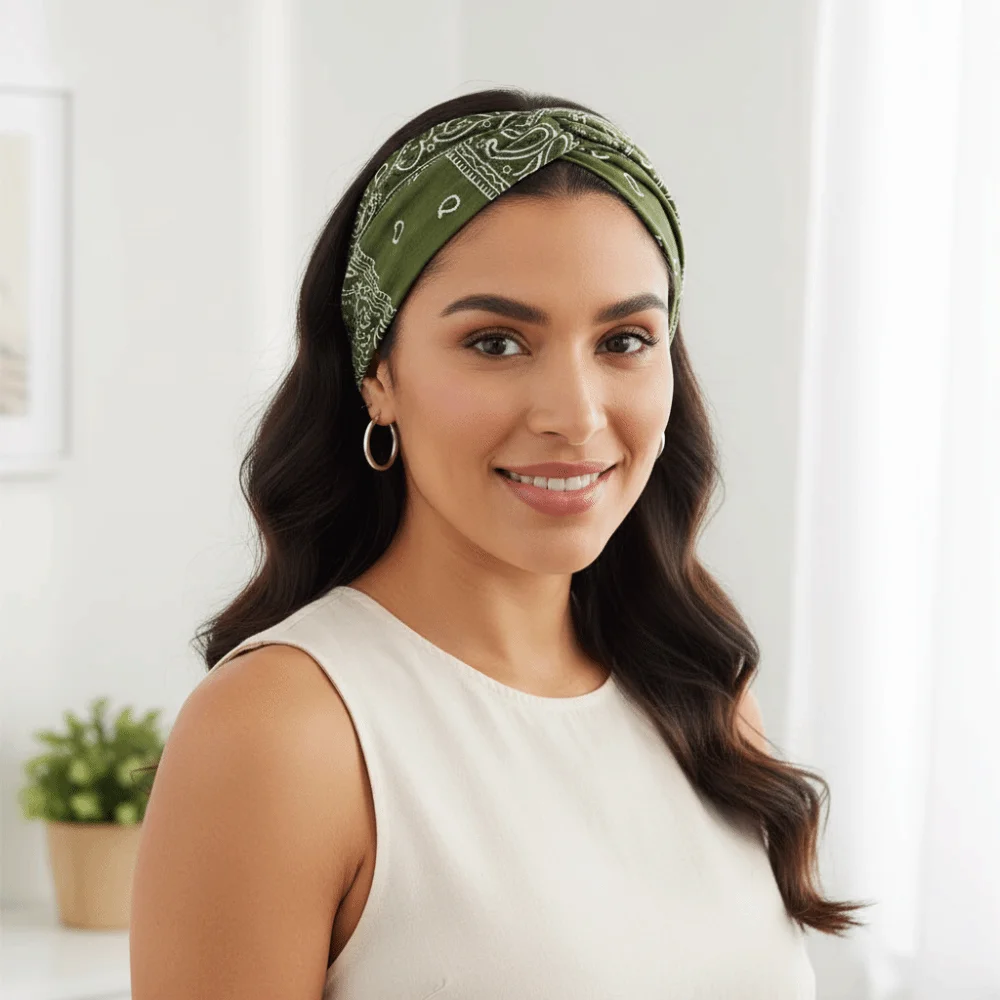 

6 PCS Y2K Sports Headband Hip-hop Breathable Yoga Hairband Euro-American Style Elastic Versatile Tapered Headband Jogging