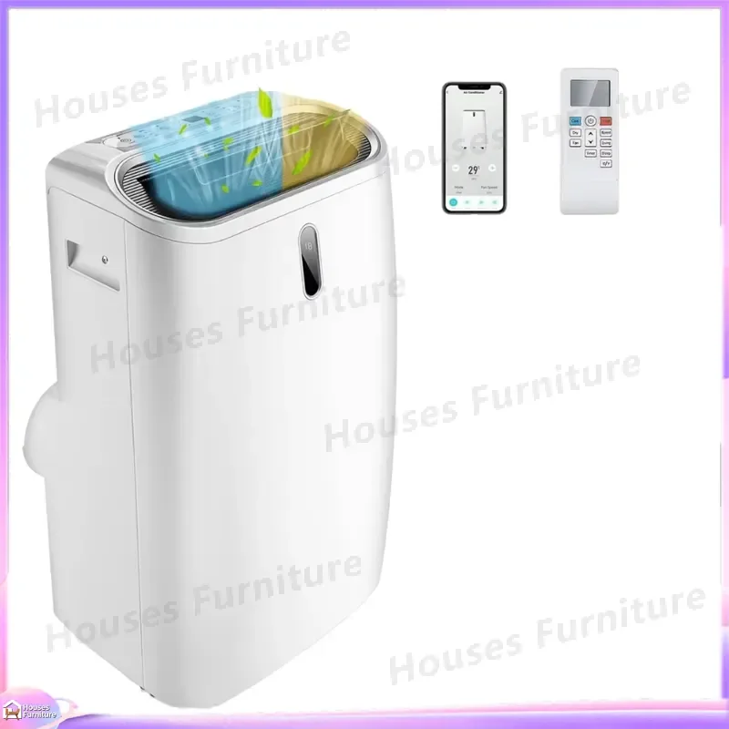 12000 BTU Portable Air Conditioner Dual Hose AC Unit for Home 25sqm Room Smart Cooling Heating Dehumidifier Energy Efficient