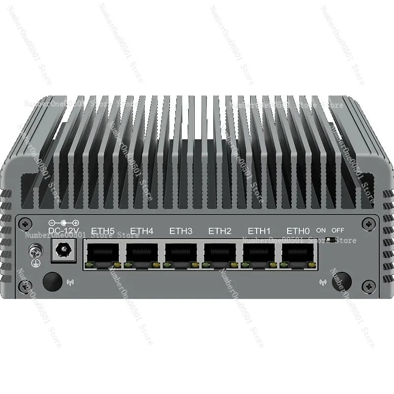 Six network port N100 N305 mini host USB3.0 dual M.2 ESXI virtual machine