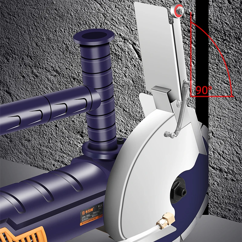 آلة الشق بدون فرش KBL-192A خاصة لتركيب خط أنابيب المياه والكهرباء قطع الجدار الخرساني الخالي من الغبار