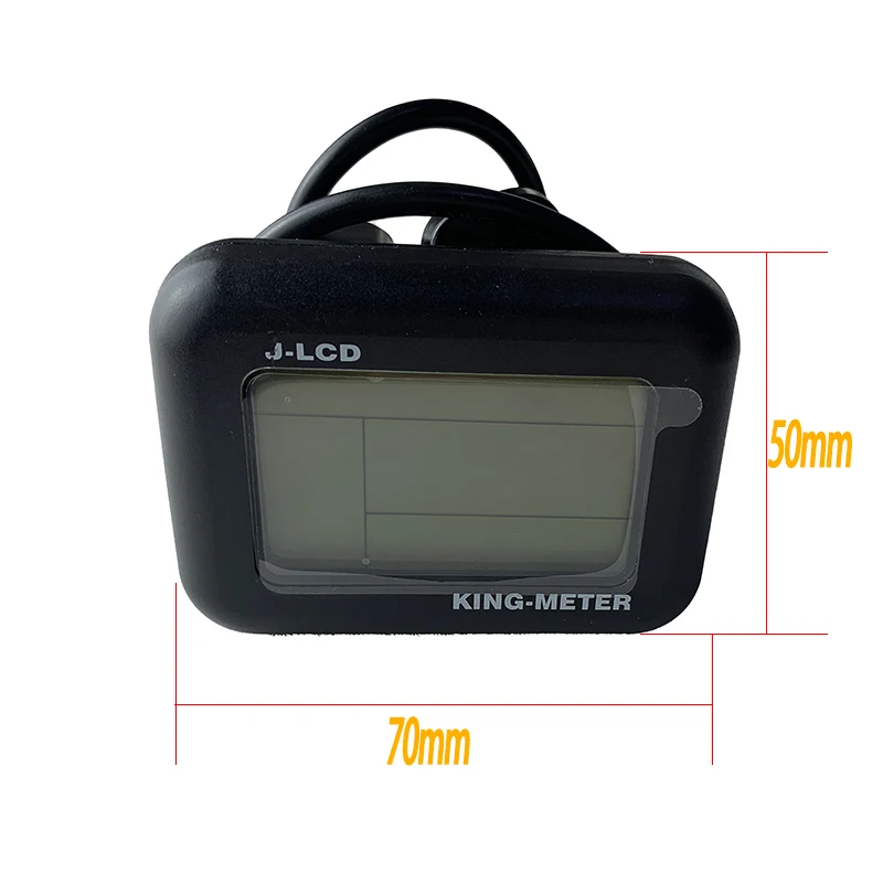 KING-METER Waterproof Electric Bicycle Cable, J-LCD Display, Conversion Kits, Updated Parts, Bafang Accessories, 36V, 48V