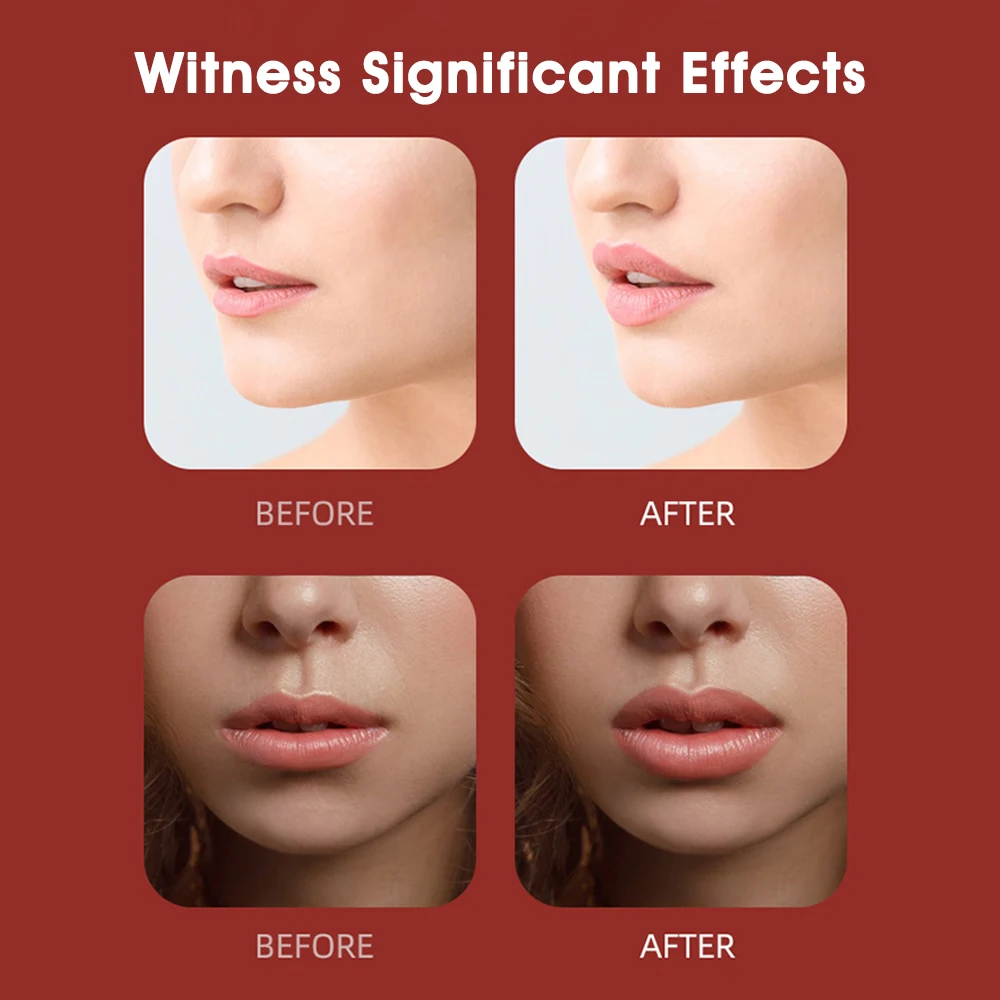 Silicone Lip Plumper Device Automatic Lip Plumper Electric Plumping Device Beauty Tool Fuller Bigger Thicker Lips for Women