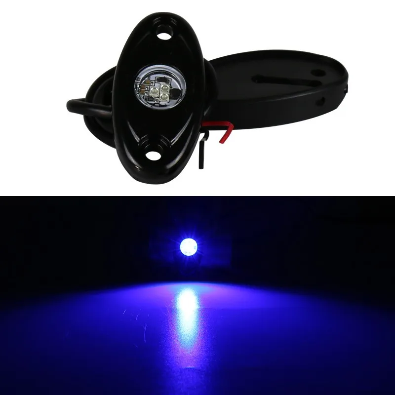 3LED Rock Lights Kit Car Atmosphere Lamp For Jeep Atv Suv Offroad Car Truck Boat Truck LED Neon Lights Trail Rig Lights