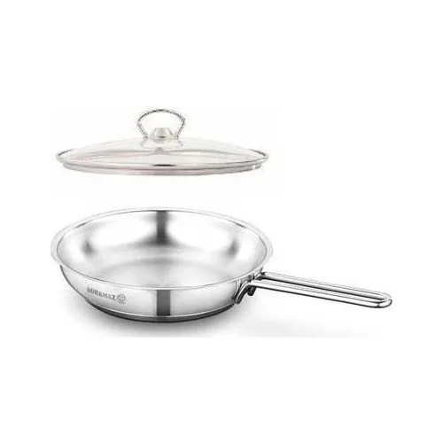 Korkmaz A1079 Podgy Pan 20 cm. Glass Cover Included