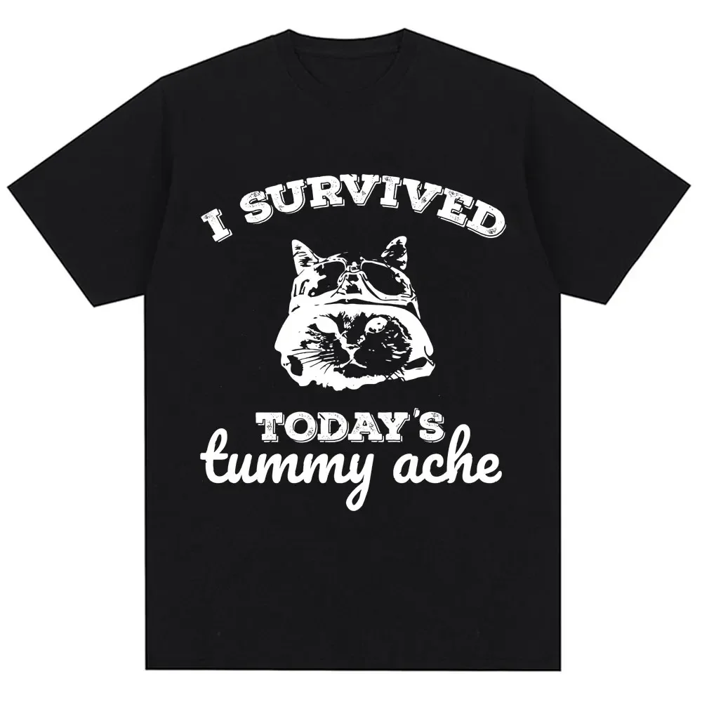 المرأة تي شيرت المرأة عادية الشارع الشهير مضحك فانين ألف ياردة القط العين تي شيرت Harajuku نمط الرجعية #5