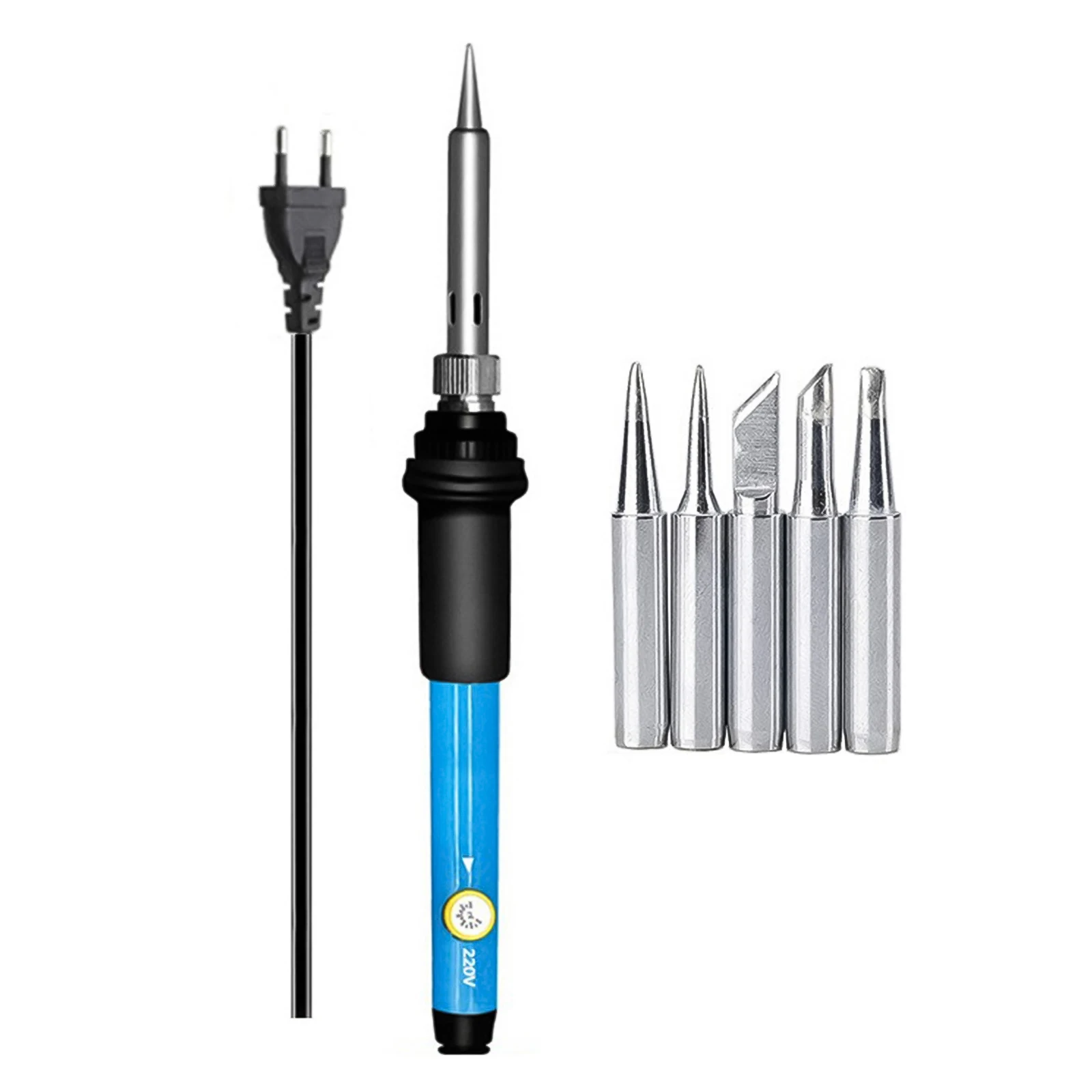 Reliable adjustable temperature soldering iron  ceramic heating core  provides fast heating and stable performance