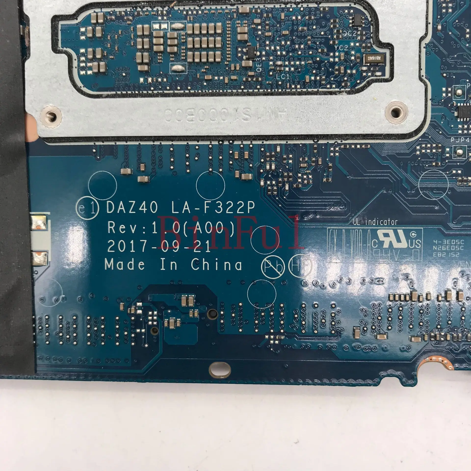 

CN-02XPCX 02XPCX 2XPCX Высокое качество для Dell Latitude 7490 DAZ40 LA-F322PL материнская плата для ноутбука с SR3L8 I7-8650U 100% полное тестирование