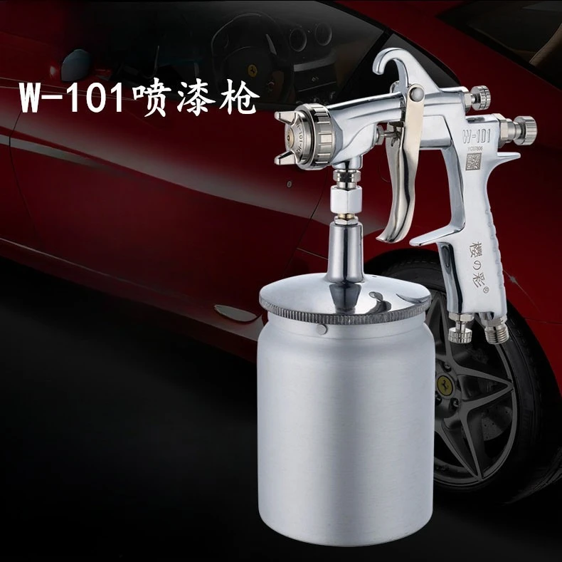 W-101 Paint Gun Pneumatic High Atomizing Paint W101 Spraying Tools Furniture