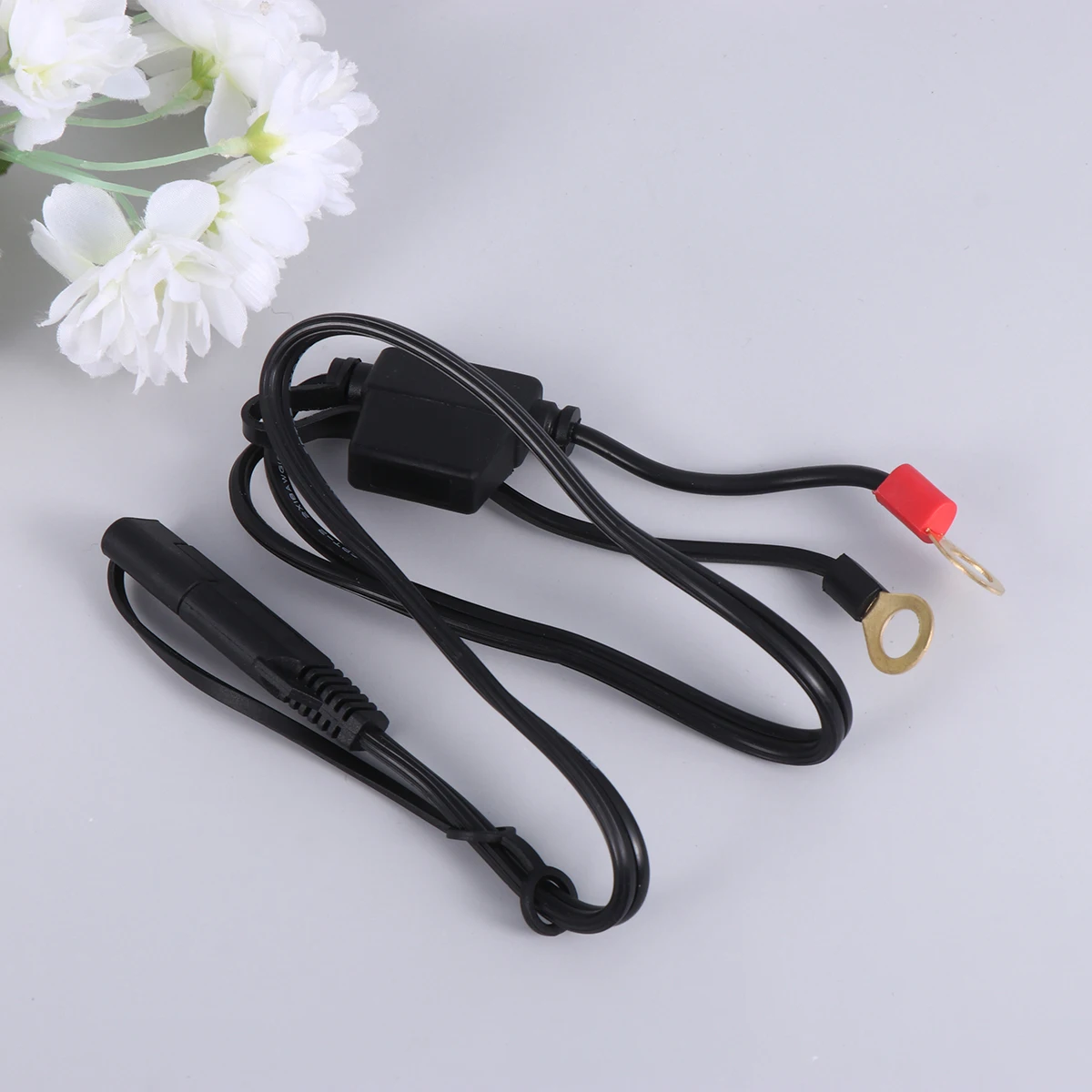 

1PCS Motorcycle Charging Cable Plastic Metal Safe Outdoor Home Use Power Accessories Circuit for Bike