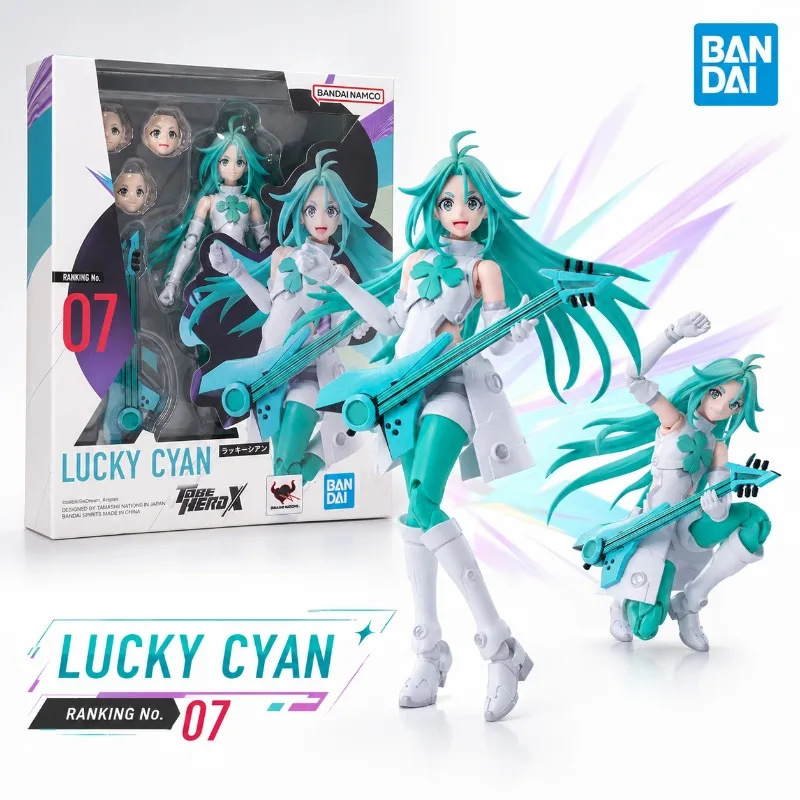 

Bandai Tamashii Nations To Be Hero X Lucky Cyan Anime Action Figure 14.5cm Girl Collectible Model Toy