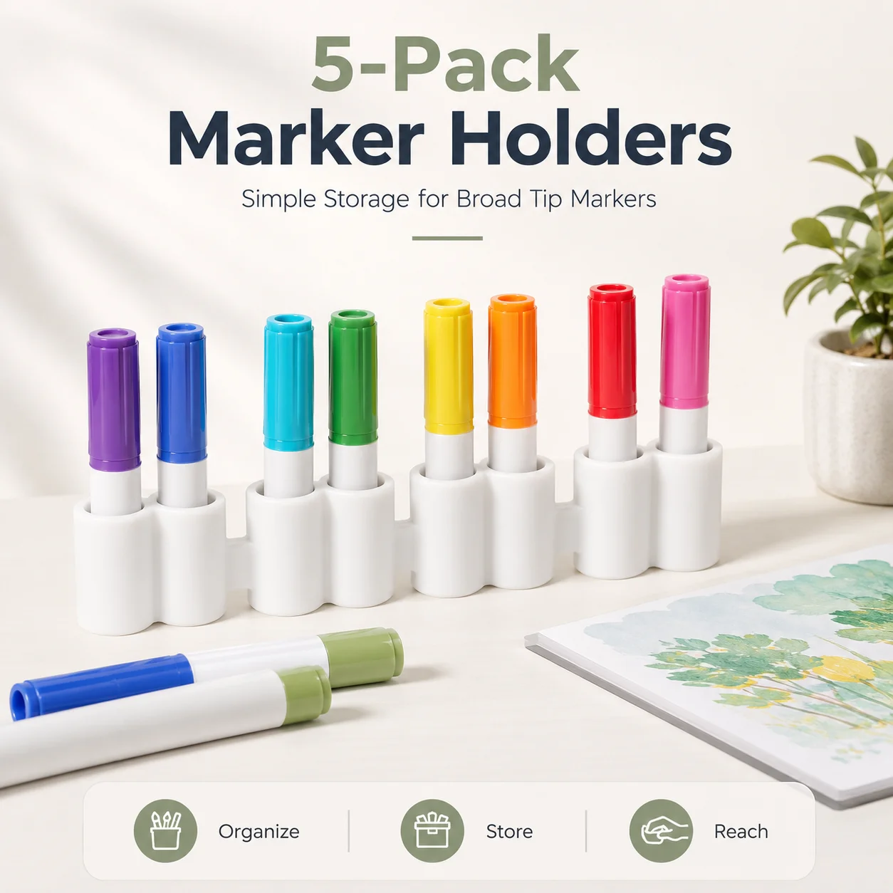 conjunto-de-5-suportes-de-silicone-para-marcadores-estilo-simples-branco-para-marcadores-de-ponta-larga-evita-a-perda-de-tampas-mantem-os-materiais-de-arte-organizados