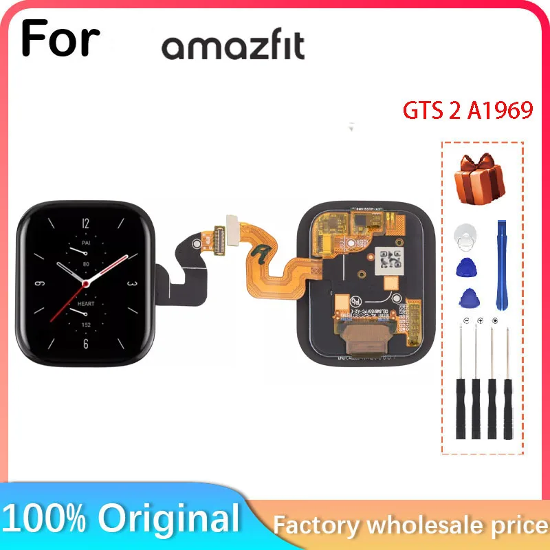 

For Huami Amazfit GTS 2 A1969 Smartwatch LCD Display Parts Replacement Repair Use