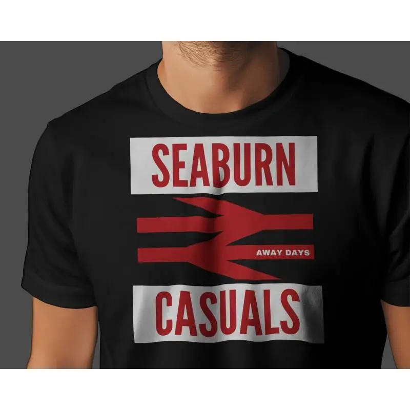 Футболка SEABURN CASUALS Away Days |   Sunderland Hooligans Mackems Tyne Wear