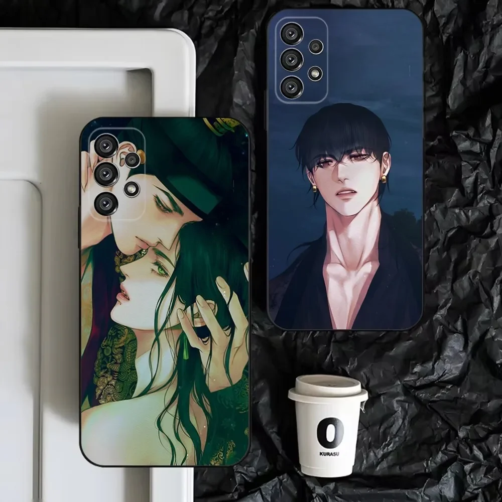 

the ghost's nocturne Phone Case For Samsung S25,S24,S23,S22,S21,S20,S10,Ultra,Plus,Lite,FE,Soft Silicone Black Cover