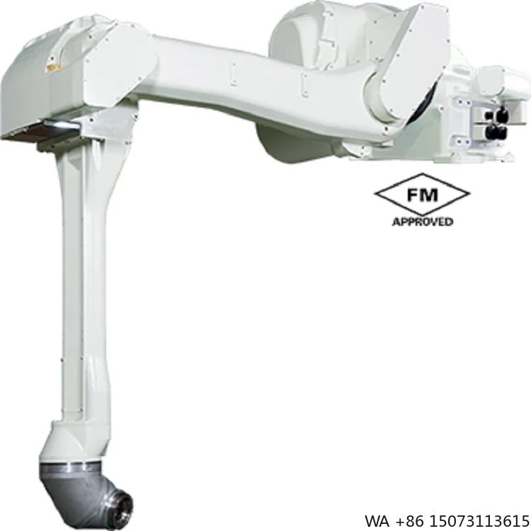 Robotic Arm Industrial and 6 Axis Robot Arm for Shelf Mounted Spray Painting Applications