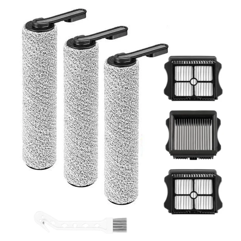 TOP Roller Brush Replacement And Vacuum Filter Kit For Tineco Floor ONE S5,Floor One S5 Pro Cordless Wet Dry Vacuum Parts