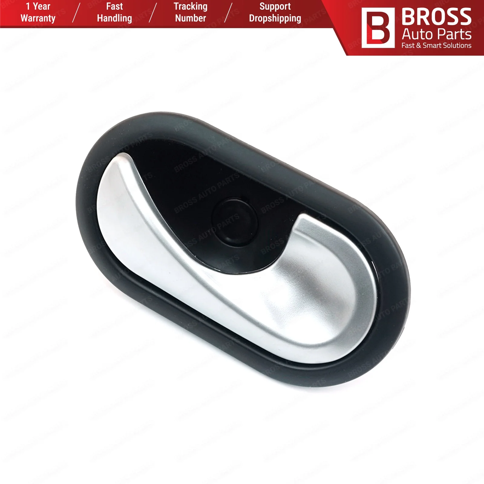 Bross BDP106FBA Interior Door Handle Right 8200730863 For Renault Megane Scenic Modus Kangoo Twingo MK2Clio MK3 Ship From FRANCE