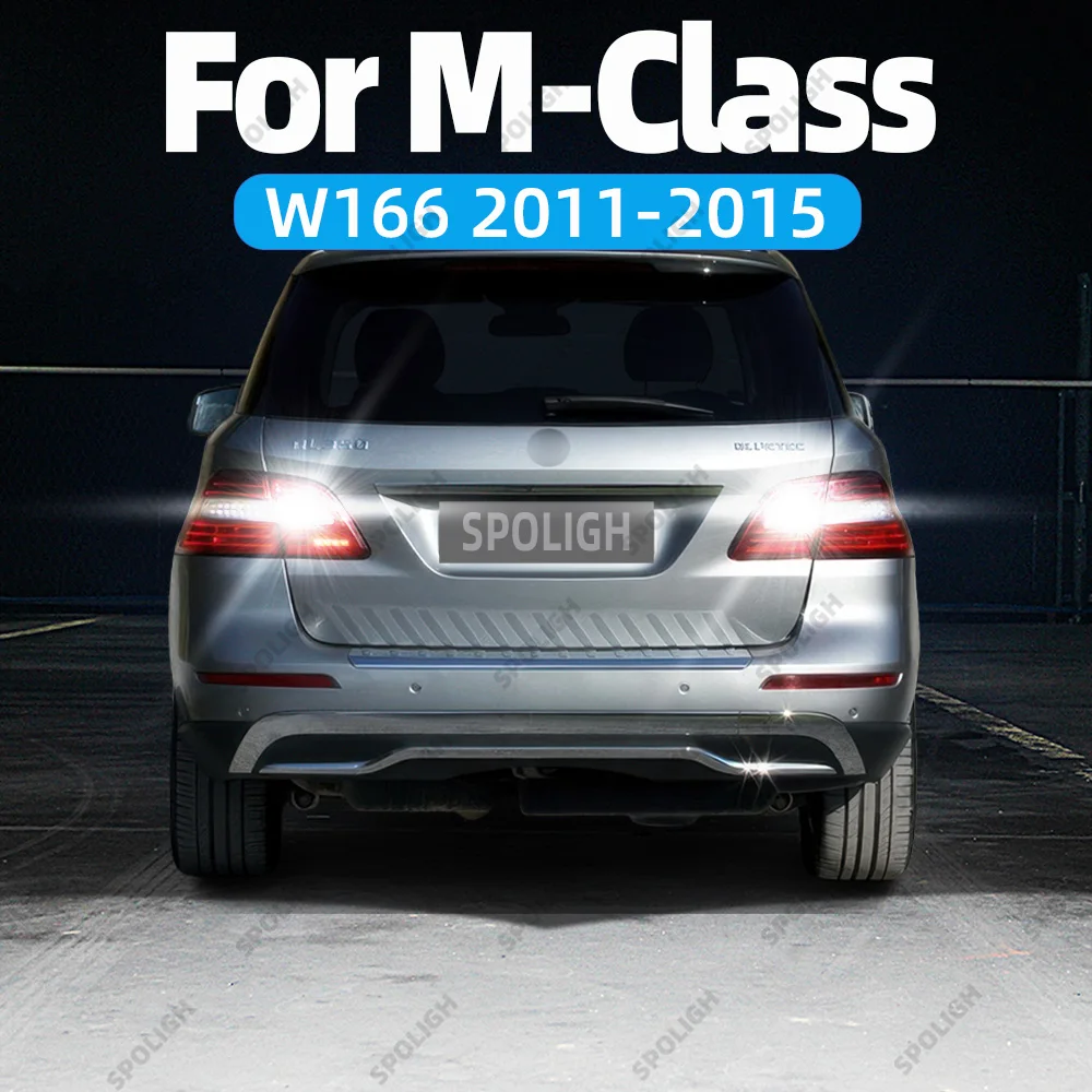 

For Mercedes Benz M-Class W166 LED Reverse Lights Backup Bulb Car Reversing Lamp W166 2011 2012 2013 2014 2015 Back Up Light