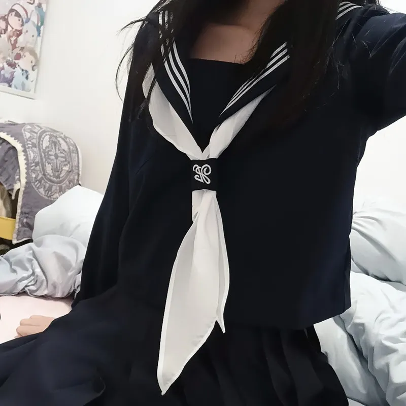 Uniforme scolastica ortodossa JK Uniforme scolastica basic Navy Navy Style College Forniture scolastiche Uniforme da marinaio centrale Abito autunnale e invernale