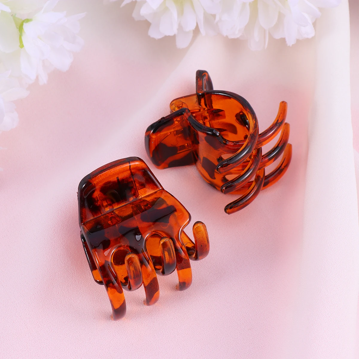 

24pcs Mini Hair Claws Retro Hair Clamps Vintage Clips for Women Kids Styling Accessories Black Color Easy to Wear