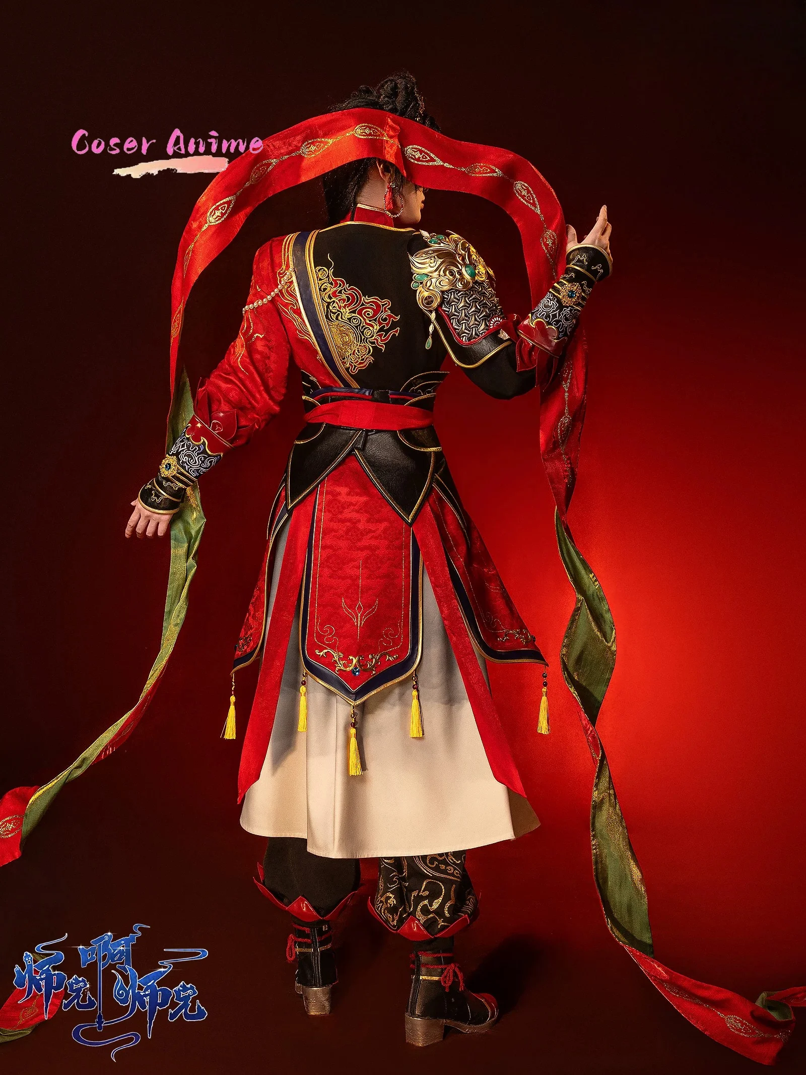 My Senior Brother is Too Steady Nezha Cosplay Costume Uniform Halloween Carnival Party Christmas Play Role Clothes Clothing view 5
