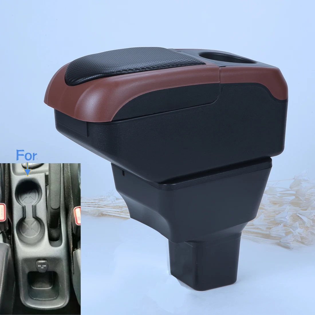 

Для Nissan Kicks подлокотник для Nissan Kicks автомобильный подлокотник 2016-2024 автоматический ящик для хранения специальные детали интерьера автомобильные аксессуары