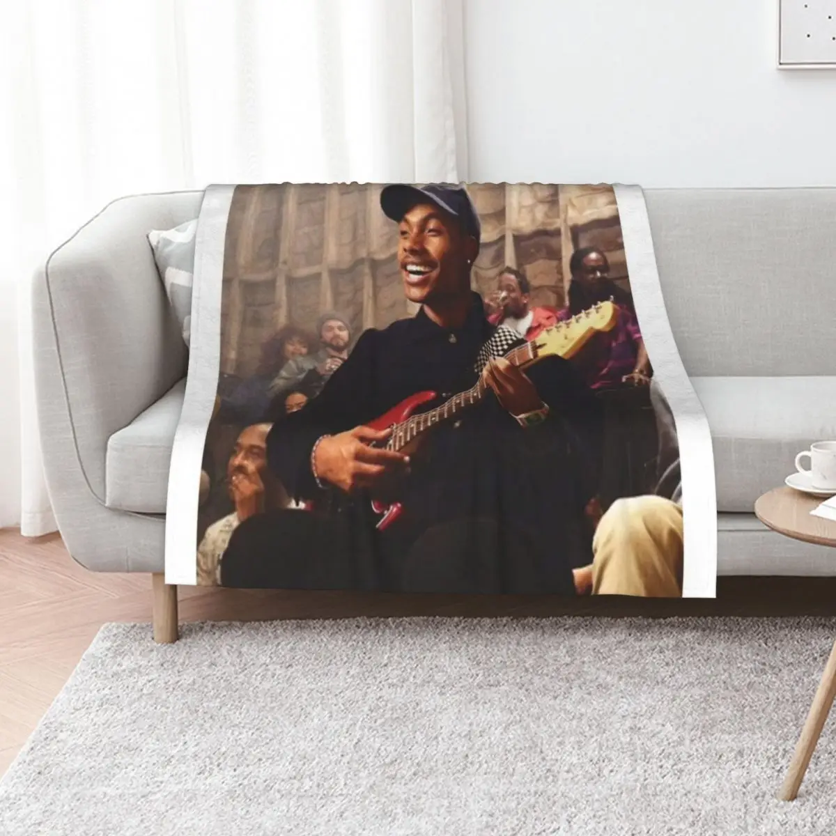 Steve Lacy Throw Blanket Thin Sofa Polar for winter Shaggy anime Blankets