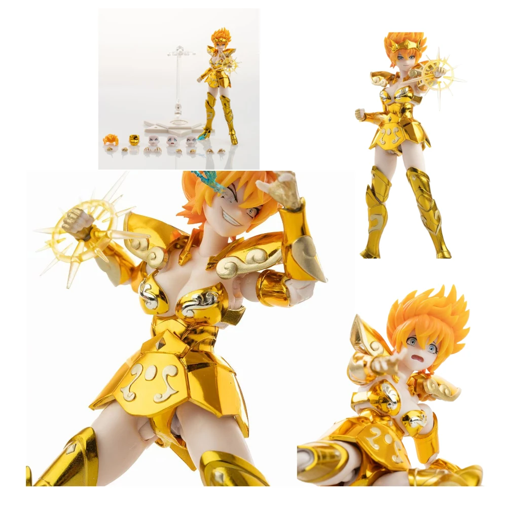 

Great Toys/GT Saint Seiya Myth Cloth EX Leo Sandy Holy Contract Female Zodiac Knights of Action Figure Model Pre-order