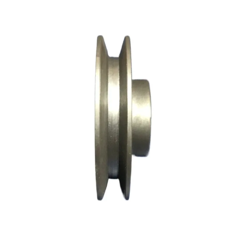 1pcs Cast Iron V-Belt pulley A Type Double Slot Pulley Motor Pulley Material Dia 60mm 70mm 80mm90mm100mm Power Tool Accessories