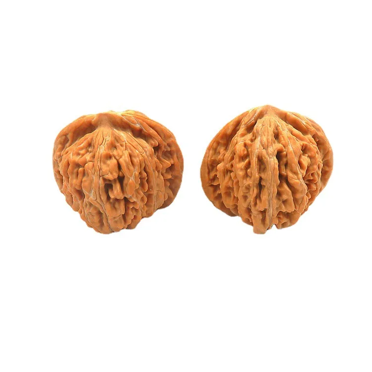 Primary color natural lion head wenwan walnut hand piece