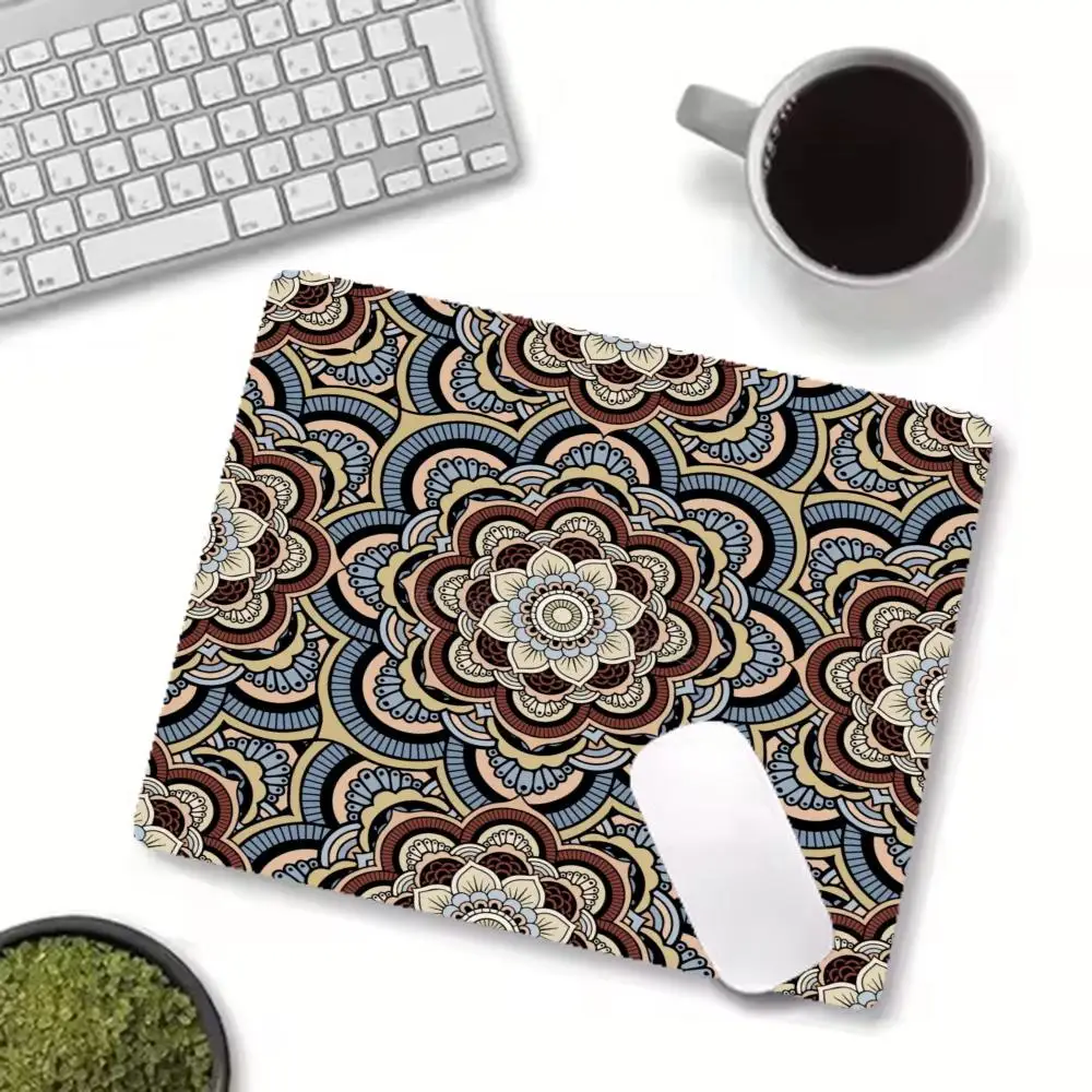 European Geometric Mandala Tile Playmat large size games office desktop keyboard accessories laptop mousepad