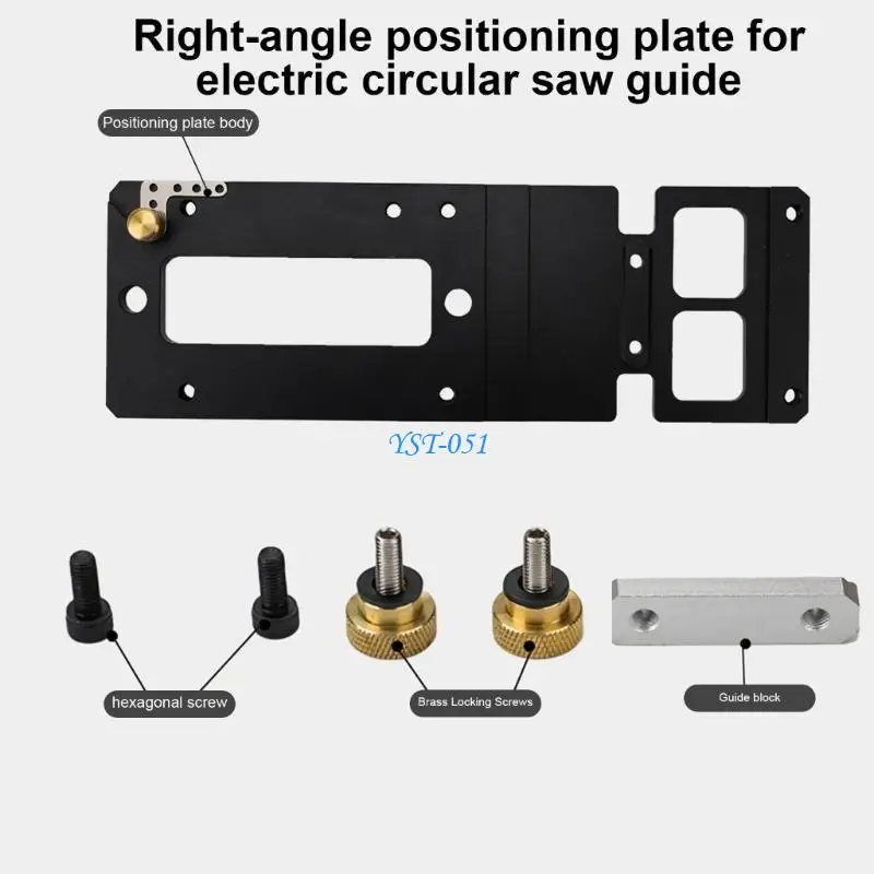 

E15A Circular Guide Clamp Square Track for Engraving Machine Plate Slotting Circular Guide