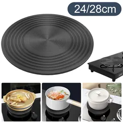 Aluminum Alloy Heat Diffuser Plate Food Defrosting Tray Kitchen Flame Guard Simmer Plates Double Sided Non Slip Stove Hob Ring