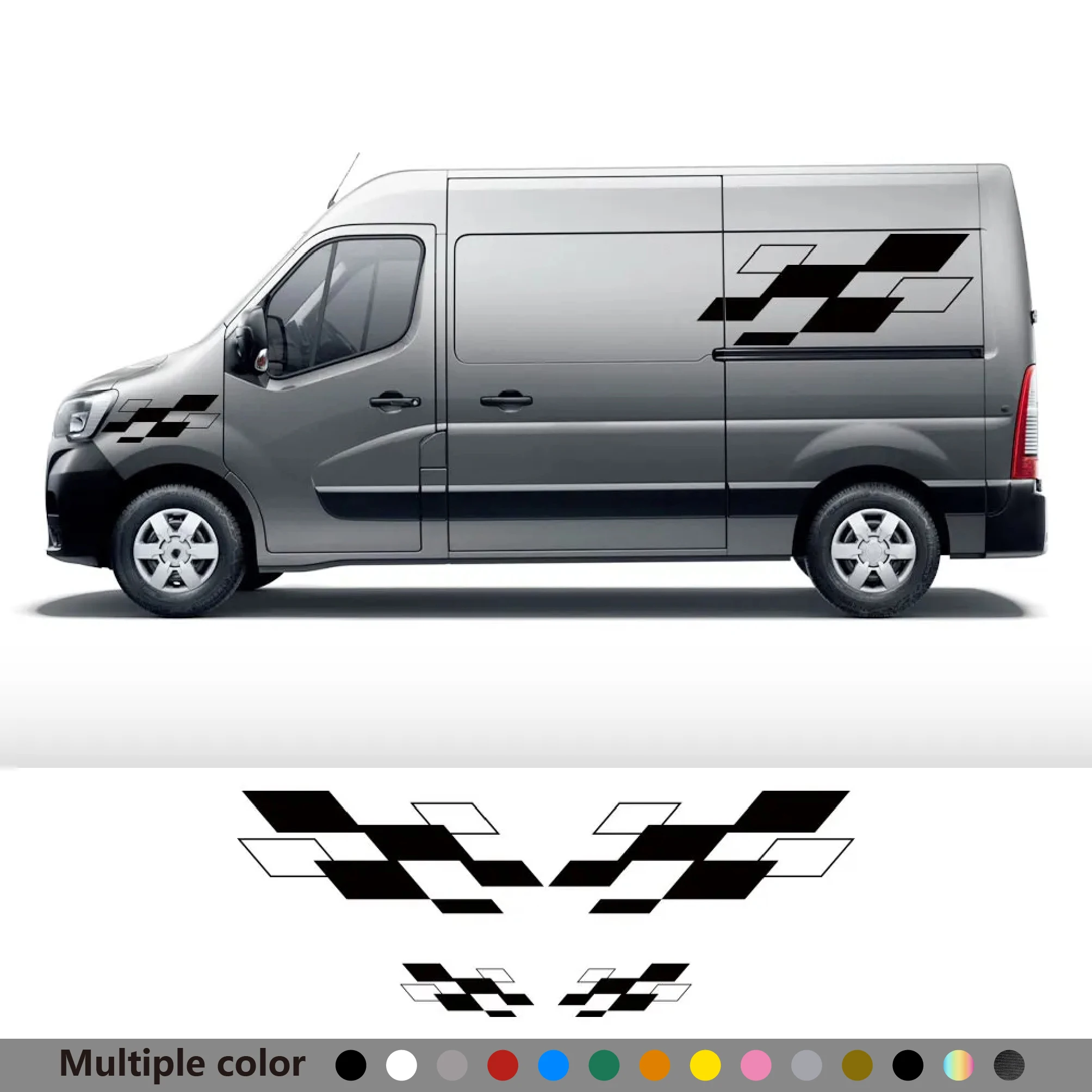 

4 шт., автомобильные виниловые наклейки для Volkswagen VW Caddy MK1 MK2 MK3 MK4 4 3 2